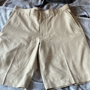 PGA tour khaki golf shorts 32 waist very nice